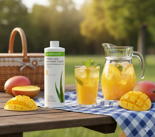 Herbalife Herbal Aloe Konsantre Mango Aromalı İçecek 473ml