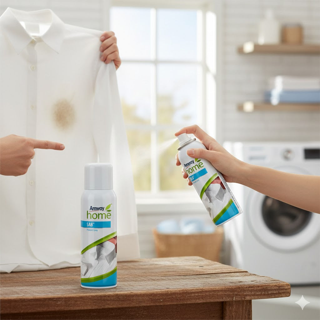 Amway SA8 Yıkama Öncesi Sprey 400ml | Leke Çıkarıcı Sprey – homegrup